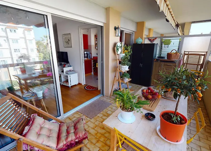 Grand Climatise Avec Alcove Et Terrasse Au Centre De - Fr-1-196-288