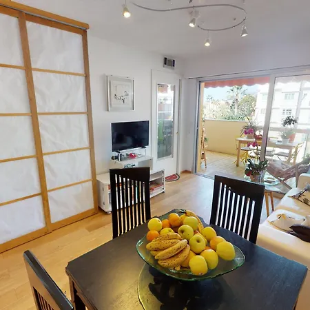 Grand Studio Climatise Avec Alcove Et Terrasse Au Centre De Menton - Fr-1-196-288 Apartment Menton